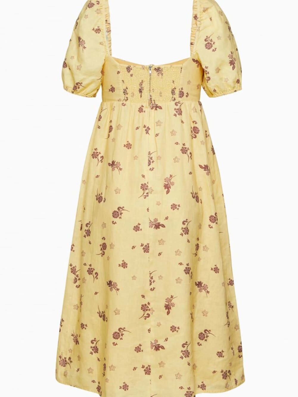 Aritzia Wilfred Organic Linen Midi Dress | 6 | Medium - Picture 6 of 10